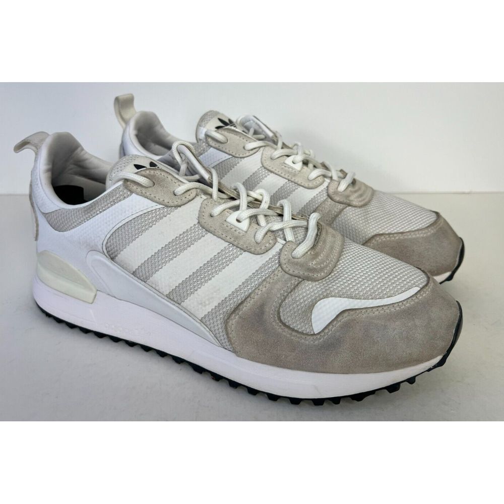 adidas Men's Athletic Shoes in White and Gray